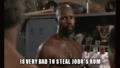 Two Shirtless Men Talking In Locker Room GIF