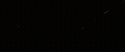 Two Skeletons Standing In Dark Room With Blue Light GIF