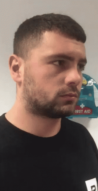Two Soccer Players At Half Time GIF