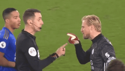 Two Soccer Players Fighting GIF
