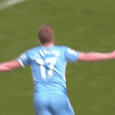 Two Soccer Players Hugging Number 17 GIF
