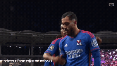 Two Soccer Players In Emirates Fly Better Jerseys GIF