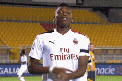 Two Soccer Players In Emirates Jerseys GIF