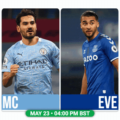 Two Soccer Players Named Mc And Eve Are Shown On A Poster GIF