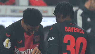 Two Soccer Players Number 30 Shirt GIF
