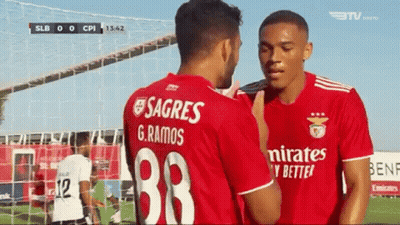 Two Soccer Players Number 38 GIF