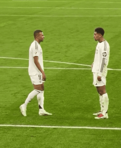 Two Soccer Players Number 9 GIF