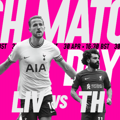Two Soccer Players On Pink Background Live Vs Th GIF