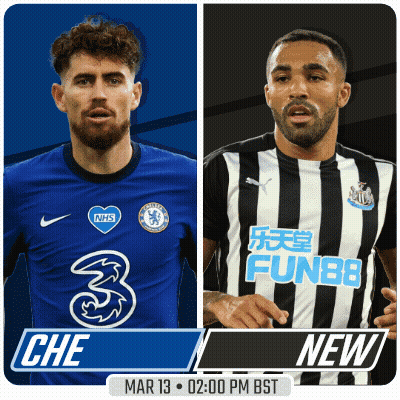 Two Soccer Players One From Chelsea And One From Fun88 GIF