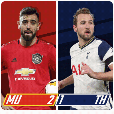 Two Soccer Players One From Chevrolet And The Other From Tottenham GIF