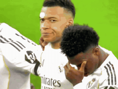 Two Soccer Players One In Fly Emirates Jersey GIF