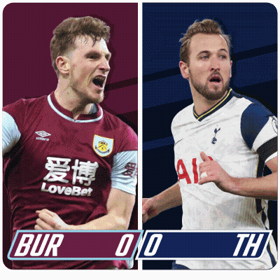 Two Soccer Players One Wearing A Lovebet Jersey And One Wearing A Tottenham Jersey GIF