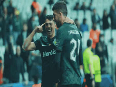 Two Soccer Players One With Number 21 GIF