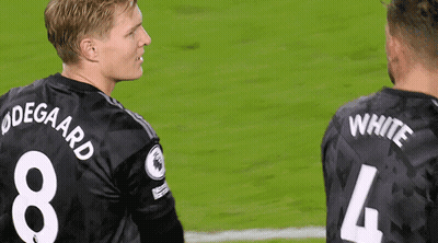 Two Soccer Players One With White On Jersey GIF