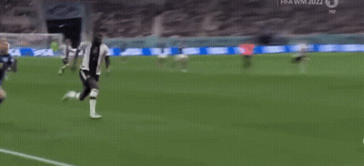 Two Soccer Players Playing Soccer GIF