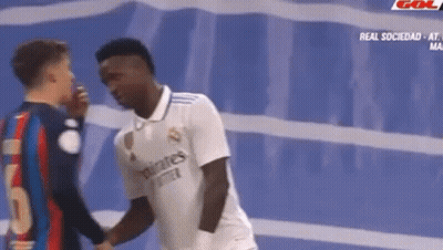 Two Soccer Players Shaking Hands GIF