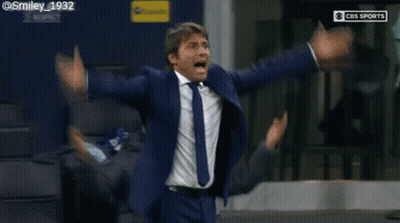 Two Soccer Players Standing Next To Each Other Number 1 On Shirt GIF