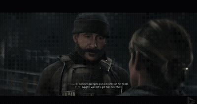 Two Soldiers Looking At Each Other Saying Well Then Don't Trampulate It GIF