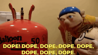 Two Stuffed Animals With Balloon Time Balloon GIF