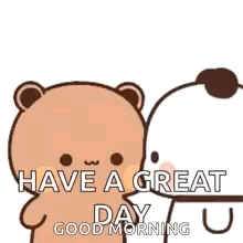 Two Teddy Bears Are Kissing Each Other And Hearts Are Flying Around Them . GIF