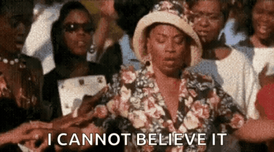 Two Teddy Bears Flying In Front Of Tree Saying Witch Way GIF
