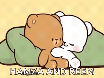 Two Teddy Bears Hugging On A Bed GIF
