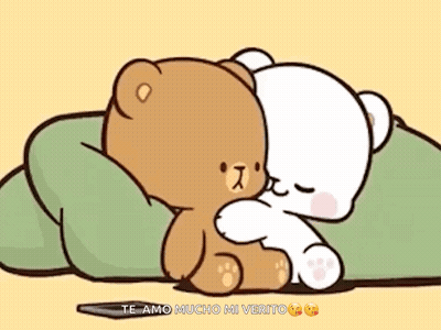 Two Teddy Bears Hugging GIF