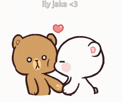 Two Teddy Bears Kissing With Heart GIF