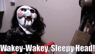 Two Teddy Bears Laying Together Saying Wakey Wakey I Love You Jen GIF