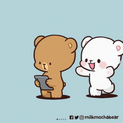 Two Teddy Bears Milkmochabear GIF