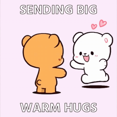Dos ositos de peluche juntos GIF