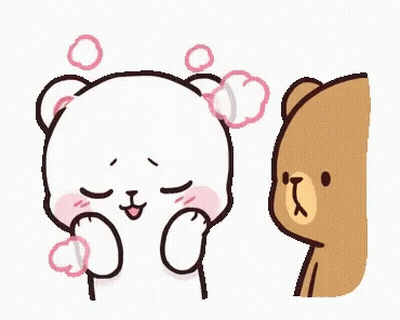 Two Teddy Bears Standing Together