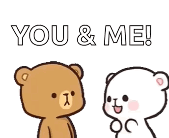 Two Teddy Bears Talking GIF