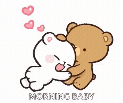 Two Teddy Bears Talking GIF