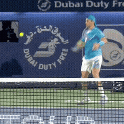 Two Tennis Players Saying Frenemies GIF