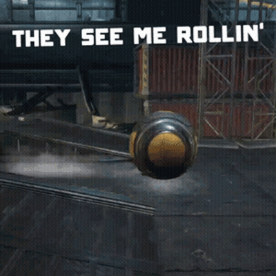 Two Transformers Standing Together GIF