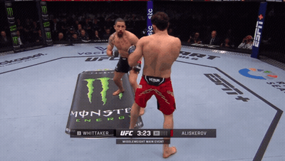 Two UFC Fighters With Monster Energy Drink GIF