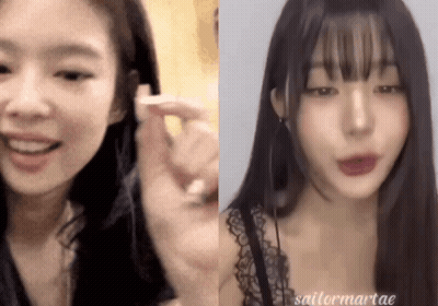 Two Women Close-Up GIF