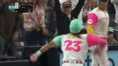Two Women Dancing At Love At Last Bite Sign GIF