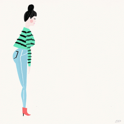 Two Women Dancing With Letters ZNP GIF
