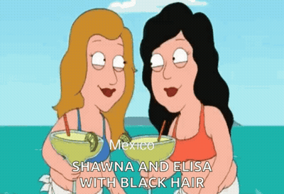 Two Women Holding Margaritas Shawna And Elisa GIF
