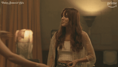 Two Women Hugging Daisy Jones & Six