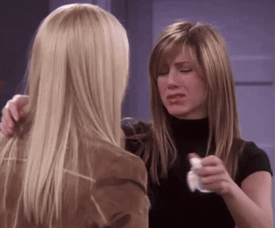 Two Women Hugging In Store Ti Abbracciato GIF