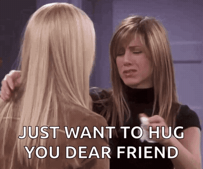 Two Women Hugging Just Want To Hug You GIF