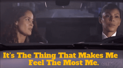 Two Women In Car With Feeling Like Myself GIF