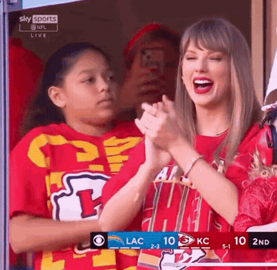 Two Women In Stands With SARS Super Screen GIF