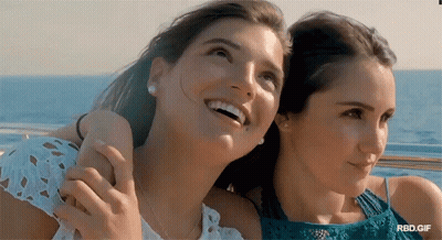 Two Women Laughing GIF