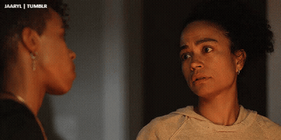 Two Women Looking at Each Other Tumblr