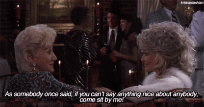 Two Women On A Couch Saying As Somebody Once Said GIF