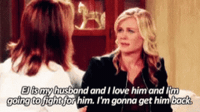 Two Women On Couch One Saying I'm Going To Fight For Him GIF